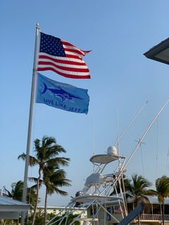 Be Like Jeff Memorial Custom Boat Flag