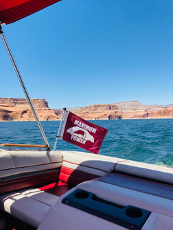 Custom Boat Flag Maximum Power