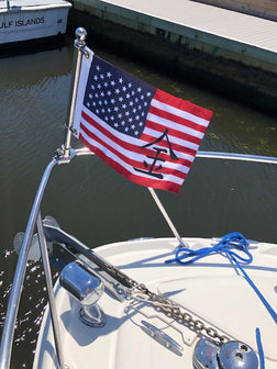 USA Korean Custom Boat Flag - Totally Unique Boat Flag