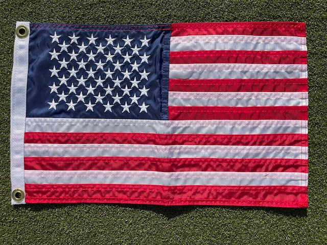 American Flag – Made in the USA | Embroidered Stars & Sewn Stripes 12x18