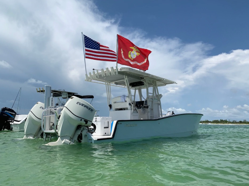 fishing rod flag holder Rod Holder Flag Poles – Nauti Flags