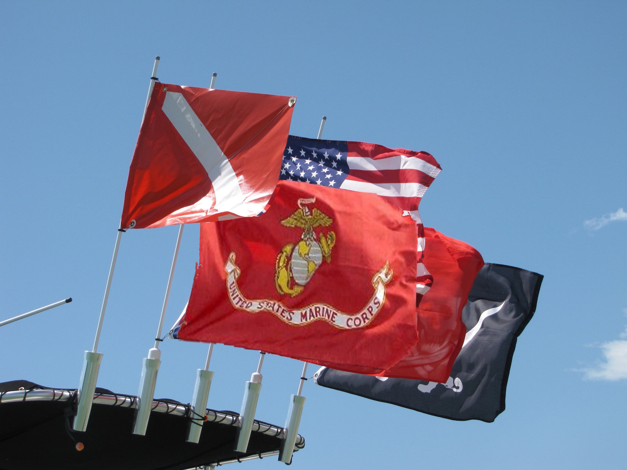 Rod Holder Flag Poles - Main Image