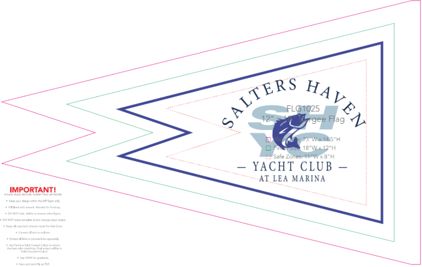 Salters Haven Yacht Club - White